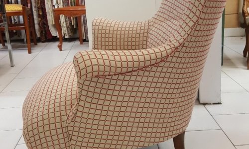 Rénovation fauteuil Roquemaure de profil