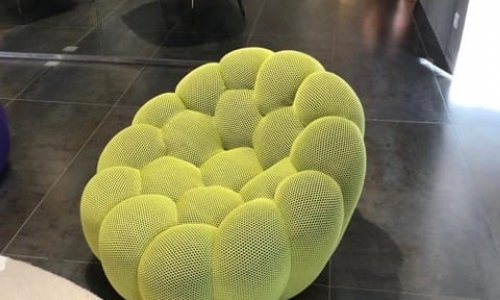 Création pouf par Le confort d'autrefois Roquemaure